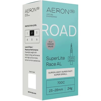 Presta ventiel binnenband Aeron SuperLite Race AL