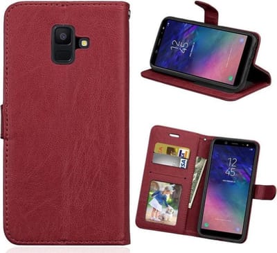 LuxeBass Hoesje geschikt voor Sony Xperia L2 - Bookcase Bruin - portemonnee hoesje - telefoonhoes - gsm hoes - telefoonhoesjes