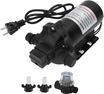 Dailygoody - Water Diaphragm Pump - 11.3LPM - 50PSI - Voor Boot en Caravan - Hoogwaardige Pomp - Betrouwbaar en Efficiënt - Geschikt voor Watersysteme
