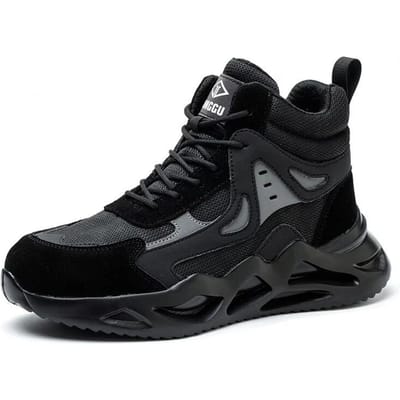 Lichtgewicht werkveiligheidsschoenen voor heren en dames, stalen neus, onverwoestbare, lekvrije veiligheidsschoenen, beschermende werksneakers 46