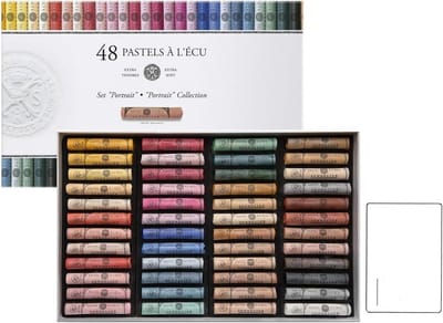 Droge Pastelset Extra Fijn 48 Kleuren voor Portret en Kunst