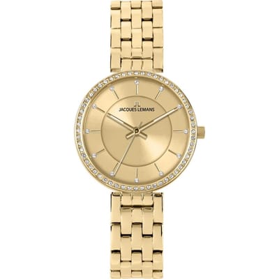 Jacques Lemans - 1-2212E - Polshorloge - Dames - Kwarts - Milano