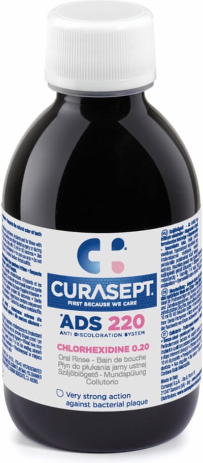 3x Curasept Mondspoeling 0,20% CHX 200 ml