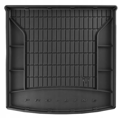 LuxGear Geschikt voor VOLKSWAGEN Tiguan Allspace 2017-2024 - Kofferbakmat - 5 Personen - Hoge Vloer - TPE Rubber - 5 cm Rand