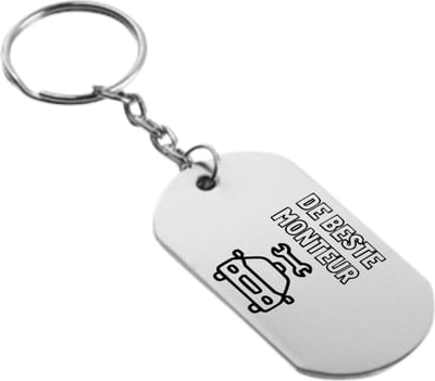 Akyol - de beste monteur sleutelhanger - Automonteur - familie vrienden - cadeau - 54 x 29mm