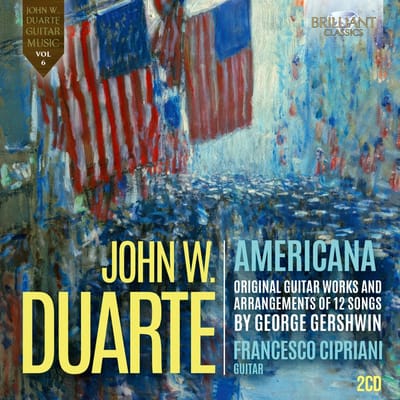 Francesco Cipriani - Duarte: Americana: Original Guitar Works And Arrangements Of 12 Songs By George Gershwin (2 CD)