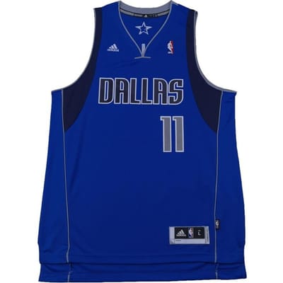 Adidas X NBA Dallas Mavericks Swingman Fan Edition Mouwloos Basketbalshirt Heren shirt Blauw 7912A-308-K92262 XL blue