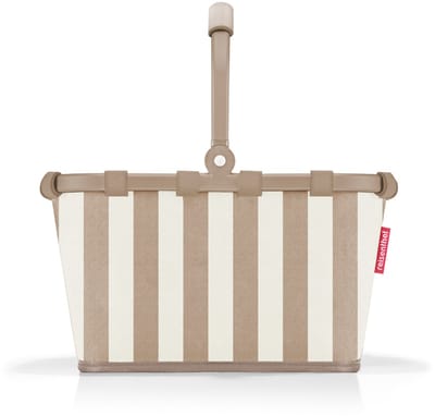 Reisenthel Carrybag Boodschappenmand Maat XS - 5L - Summerstripes Coffee Zand