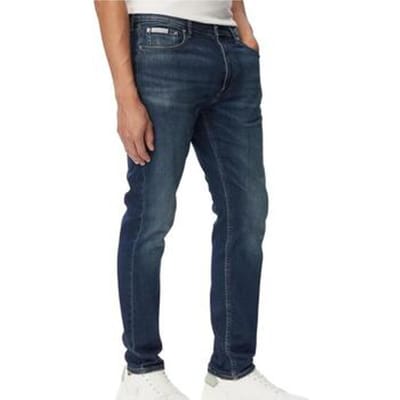 Calvin Klein Classic Taper Celtic Jean Celtic Ocean Maat: W34L32 | Straight Jeans Outlet | Heren | Blauw