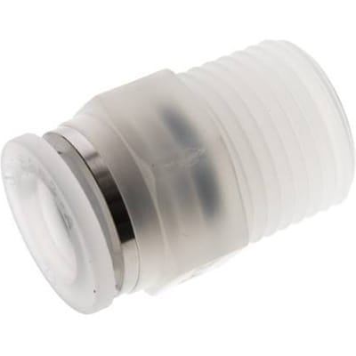 12mm x R1/2'' PA Insteekfitting Buitendraad EPDM/PTFE
