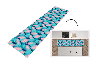 Keukenloper - Loper keuken - Patroon - Jungle - Blad - 200x50 cm - Keukenloper vinyl