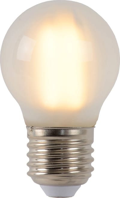 Lucide G45 - Filament lamp - Ø 4,5 cm - LED Dimbaar - E27 - 1x4W 2700K - mat