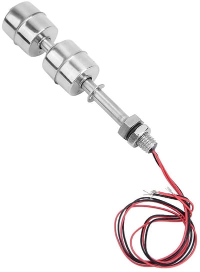 Dubbele Bol Float Schakelaar voor Waterniveau Controle in Tank of Zwembad - 100mm Sensor voor Vloeistofbeheer