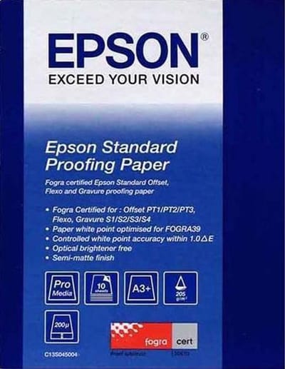 Epson Standard Proofing Paper pak fotopapier A3+