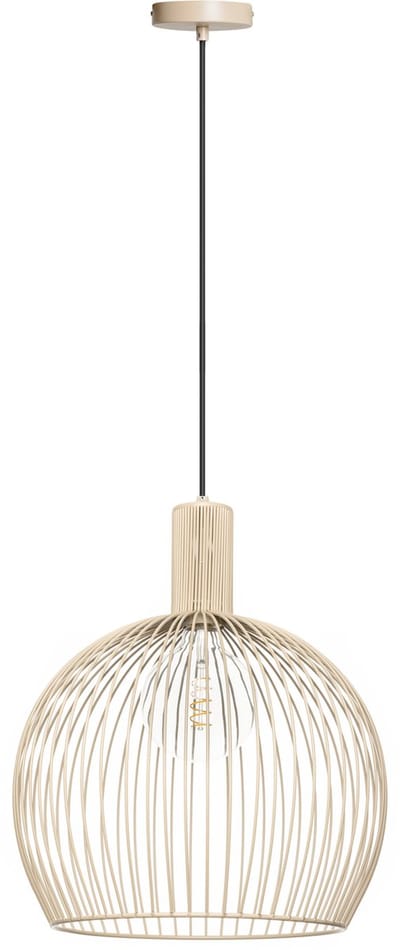 Hanglamp Wire Mat Beige 40cm - Giga Meubel