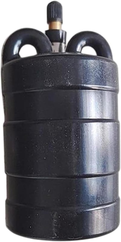 Opblaasbare Afvoerplug - Rioolplug Rubber - Water Afsluiten - Natuurlijk Rubber - Verstelbaar - Zwart