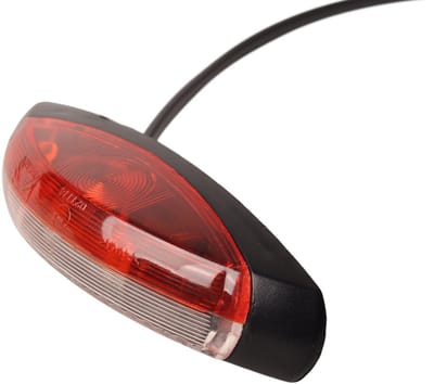Flexipoint 2 markeringslicht rood/wit - 250 cm kabel