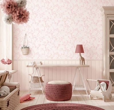 DELICATE BLOESEM FOTOBEHANG | Romantisch - Crème Roze - A.S. Création Lilly & Luis