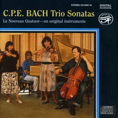 Le Nouveau Quatour - C.P.E. Bach: Trio Sonatas (CD)