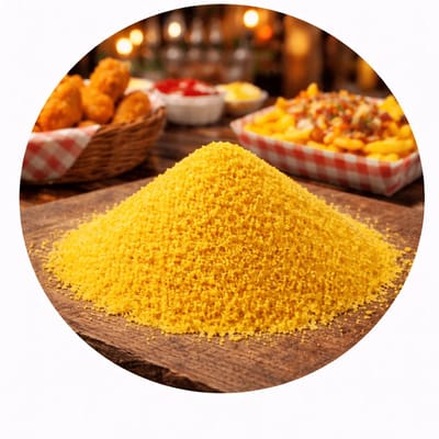 De Kruidenbaron - Paneermeel geel 1 - 2 mm - zak 1 kilo