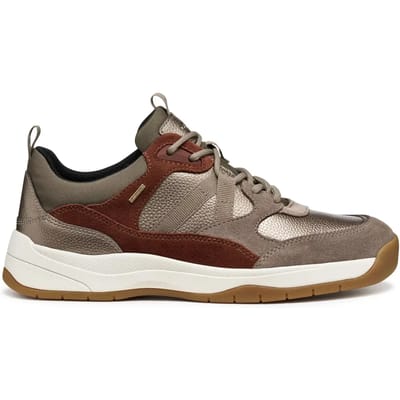 GEOX BERINIKE ABX DAMES Sneakers - TAUPE - Maat 37