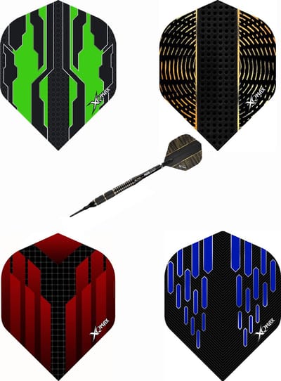 XQ MAX flights - assorti - Distinct / Contour / Halcyon / Terminator