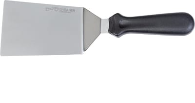 Diamant Sabatier bakspaan - RVS/POM kunststof - op skinkaart