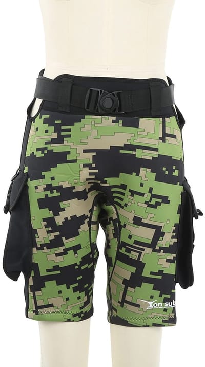 Dailygoods- Herenshort Neopreen - Duikshorts - Surfshorts - Wetsuit Shorts - Waterdicht - Rekbaar - 2,5 mm Duikstof
