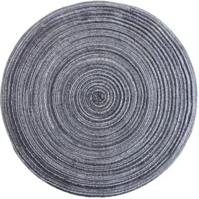 IXEN Placemats - Reykjavik Collection - Set van 6 - 38 cm - Grijs