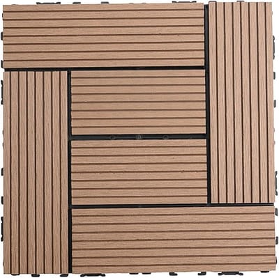 Buiten vloertegels - Terrastegels - Tuin decoreren - Kliksysteem - 30x30 cm - Apricot