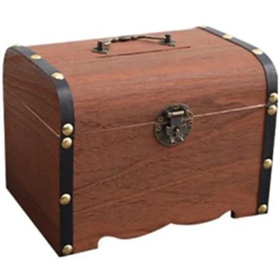 Spaarpot Multifunctionele Organizer Met Slot Spaardoos Vintage Stijl Voor Souvenir Kindergeschenken Huisdecoratie Huwelijksbedankje