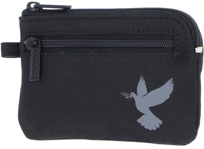 oxmox sleutelgeval New Cryptan Keyholder Freedom Pigeon Print Grey Black zwart