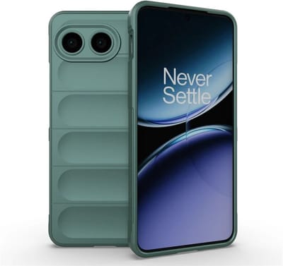 MobyDefend Hoesje - Geschikt voor OnePlus Nord 4 - TPU Gripcase - Groen