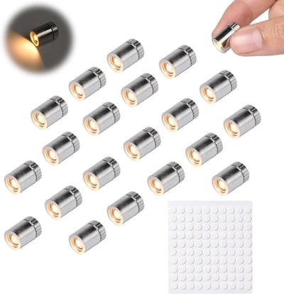 Mini LED Licht 20 Stuks voor Poppenhuizen - Miniatuur Verlichting Accessoires