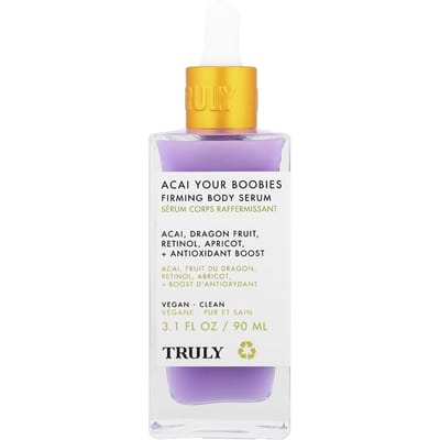 Sérum raffermissant pour le corps Truly Beauty, Acai Your Boobies, 90 ml (3,1 fl oz) yellow