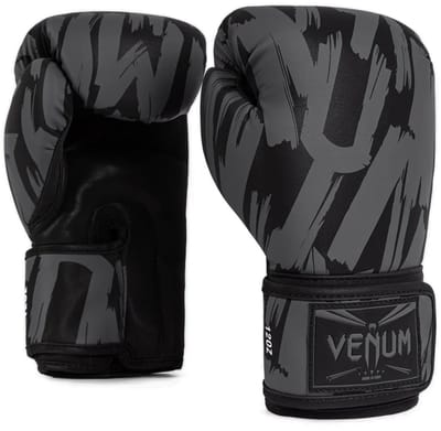 Venum Graffiti Bokshandschoenen Zwart Urban Charcoal - 12 OZ