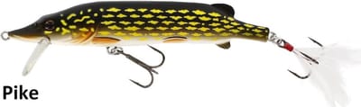 Vis Aas - Kunstaas Wobbler - Vissen Op Roofvis - Licht Drijvend - 14 cm 30 g - Gevlekt