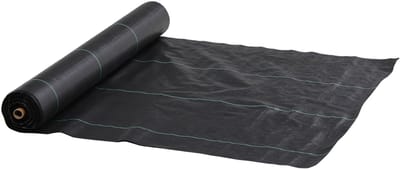 Outsunny Onkruidbarrière - Polypropyleen - 100x2m - Zwart