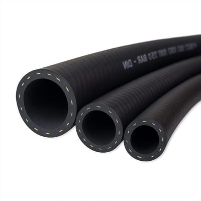 Waterkoelslang - Rubberen slang - Voertuig koeling - Hittebestendig EPDM - 55x65 mm - Zwart