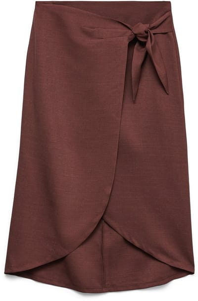VERO MODA - VMINDICA HW 7/8 SKIRT WVN BTQ GA - Dames - Rokken