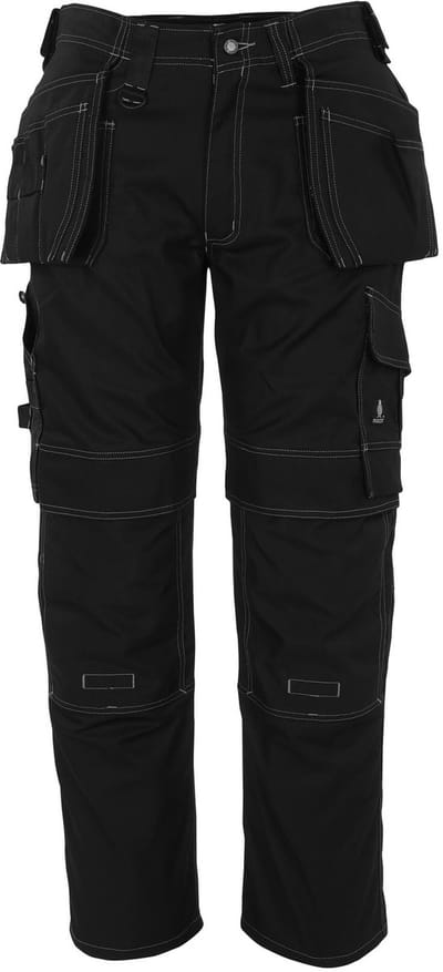 Mascot Hardwear Broek met spijkerzakken 08131-010 - Zwart - C42 - 82