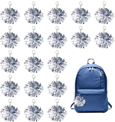 Solidchoice - 25 Stuks Cheer Sleutelhanger Set - Leuke Tas Sleutelhangers voor Cheerleading