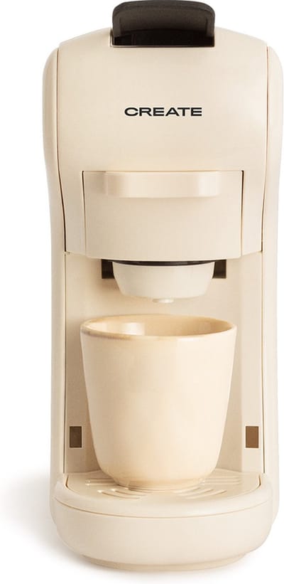 CREATE - Multi-capsule Express en gemalen koffiemachine - Nespresso, Dolce Gusto - 1450W - 600ml - POTTS