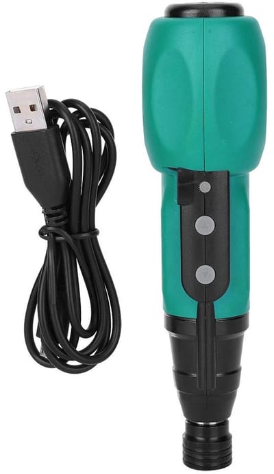 Dailygoody - Elektrische Magnetische Schroevendraaier - Mini Handheld - Eenvoudig in gebruik - Koper - Boorset - Ideaal voor meubelmontage en DIY