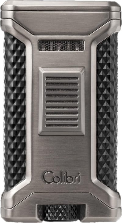 Colibri triple flame Ascari zwart-gunmetal aansteker