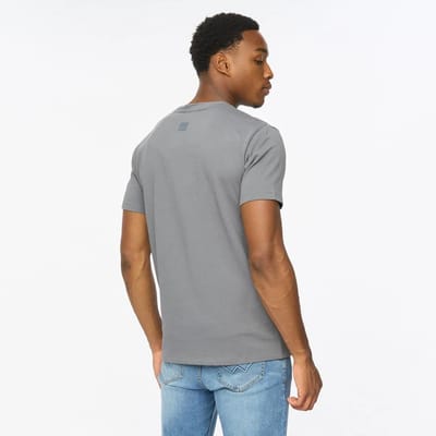 Duck and Cover Heren Trimlines Zware T-Shirt (Petrol)
