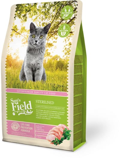 Sam's Field Cat Sterilised - Kattenvoer - 2.5 kg