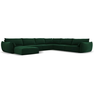 U-bank Vanda rechts velvet | Mazzini Sofas