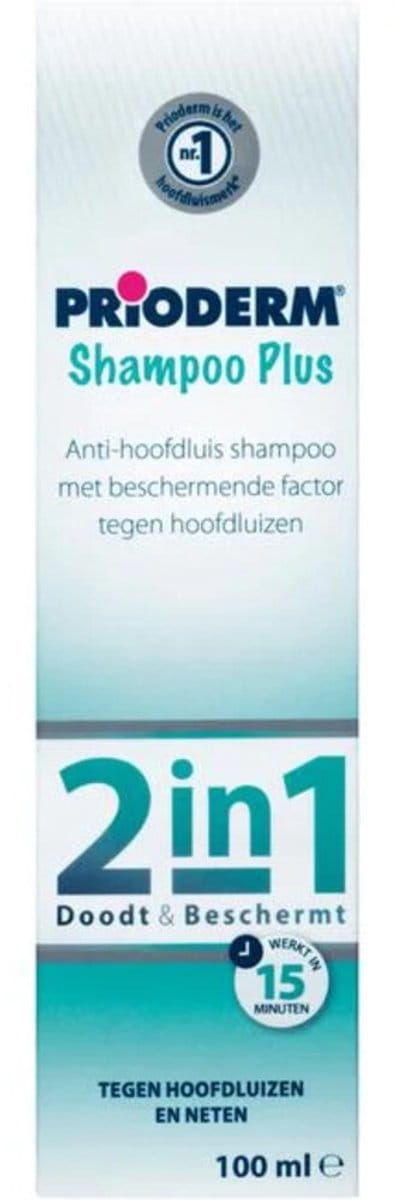 Prioderm - Shampoo Plus 2in1 - 2 x 100 ml - Voordeelverpakking