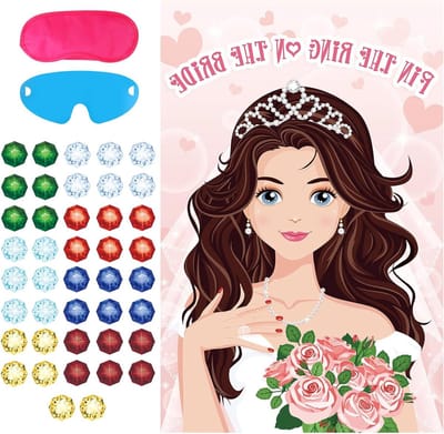 Solidchoice - Hen Party Spel met Ringen en Stickers